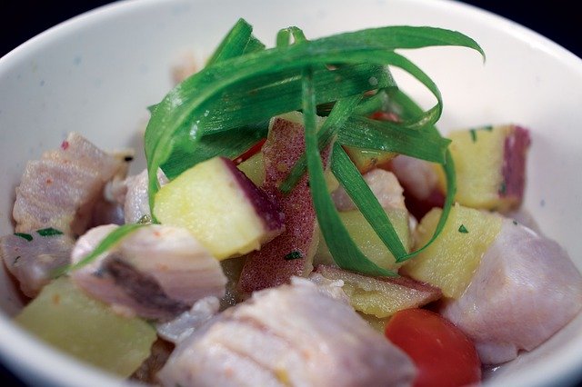 Free download Ceviche Peruvian Food -  free photo or picture to be edited with GIMP online image editor