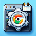 CF Calendar  screen for extension Chrome web store in OffiDocs Chromium