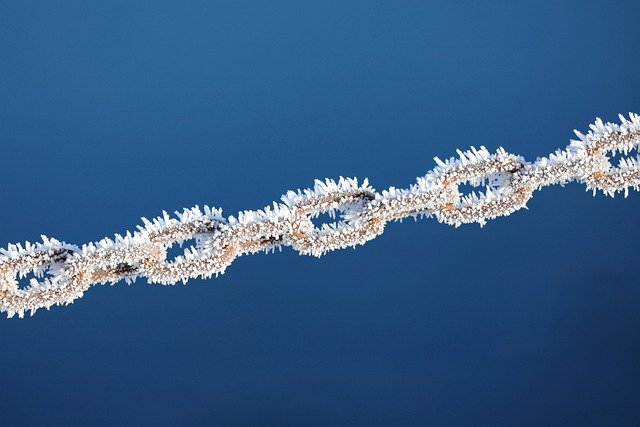 Free download chain frost ice crystals free picture to be edited with GIMP free online image editor