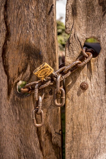 Free download Chains Doors Old -  free photo or picture to be edited with GIMP online image editor