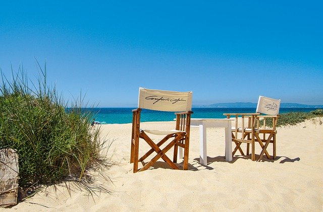 Kostenloser Download Chair Director Beach - kostenloses Foto oder Bild zur Bearbeitung mit GIMP Online-Bildbearbeitung