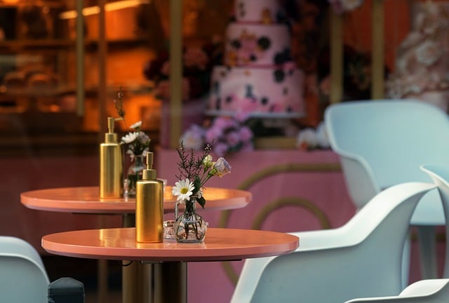 Free download chairs tables restaurant bakeshop free picture to be edited with GIMP free online image editor