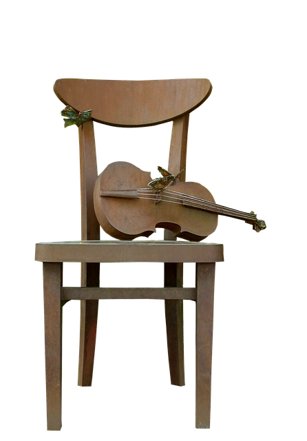 Free download Chair Violin Music Musical -  free photo or picture to be edited with GIMP online image editor