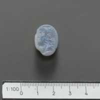Free download Chalcedony intaglio: Head of Jupiter Ammon free photo or picture to be edited with GIMP online image editor