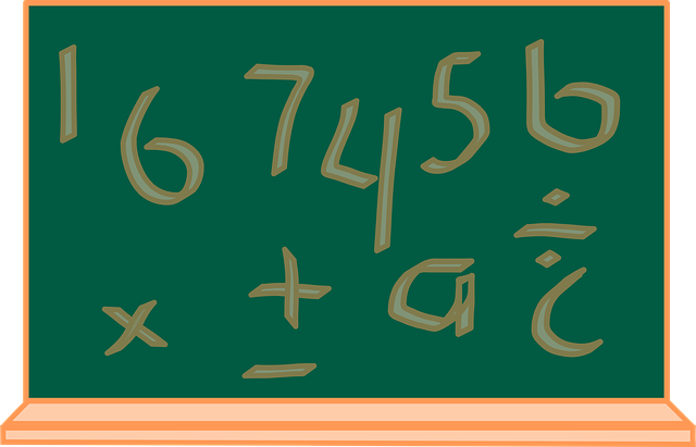Free download Chalkboard Numbers Leters -  free illustration to be edited with GIMP free online image editor