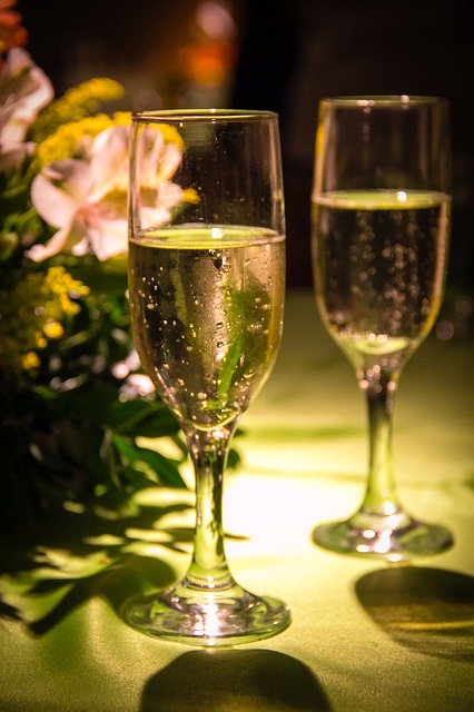 Free download Champagne Bowls Drink -  free photo or picture to be edited with GIMP online image editor