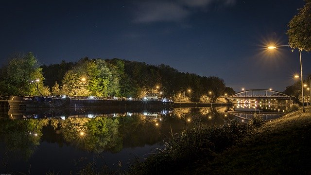 Kostenloser Download Kanal Oberhausen Ruhrgebiet - kostenloses kostenloses Foto oder Bild zur Bearbeitung mit GIMP Online-Bildbearbeitung
