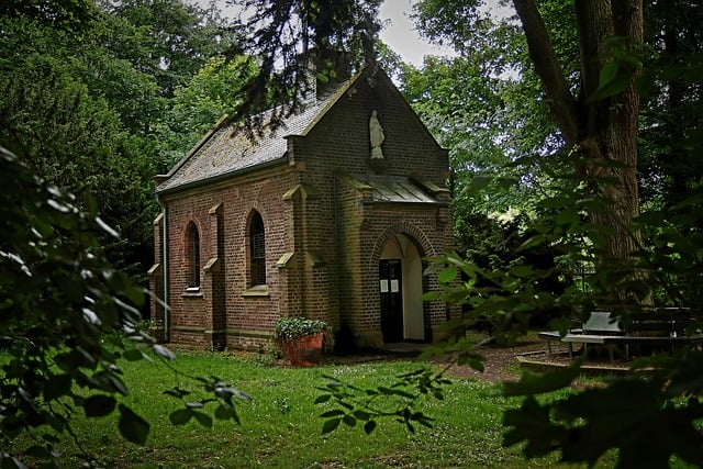 Free download chapel church forest free picture to be edited with GIMP free online image editor