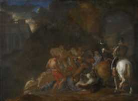 Free download Charles Le Brun, The Road To Calvary free photo or picture to be edited with GIMP online image editor
