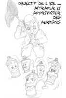 Free download Chasse Aux Aerosols Esquisse free photo or picture to be edited with GIMP online image editor