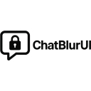 ChatBlurUI  screen for extension Chrome web store in OffiDocs Chromium