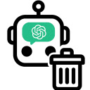 ChatGPT Bulk Chat Remover  screen for extension Chrome web store in OffiDocs Chromium