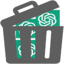 ChatGPT Bulk Delete  screen for extension Chrome web store in OffiDocs Chromium
