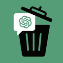 ChatGPT Chat Remover  screen for extension Chrome web store in OffiDocs Chromium