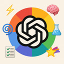 ChatGPT Color Model  screen for extension Chrome web store in OffiDocs Chromium