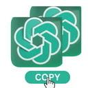 ChatGPT Copy Button Extension  screen for extension Chrome web store in OffiDocs Chromium