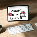ChatGPT Email Reviewer  screen for extension Chrome web store in OffiDocs Chromium