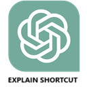 ChatGPT Explain in context right click shortcut  screen for extension Chrome web store in OffiDocs Chromium
