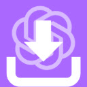 ChatGPT Library Downloader ChatGPT Image Exporter  screen for extension Chrome web store in OffiDocs Chromium