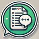 ChatGPT PDF Conversation Exporter  screen for extension Chrome web store in OffiDocs Chromium