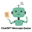 ChatGPT Question Queue  screen for extension Chrome web store in OffiDocs Chromium