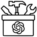ChatGPT Toolbox  screen for extension Chrome web store in OffiDocs Chromium
