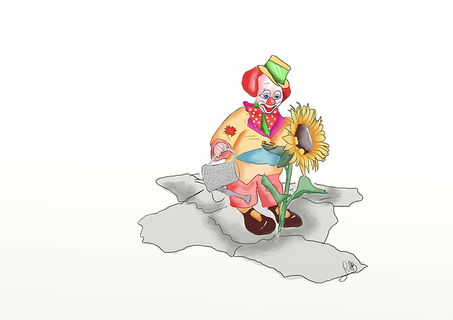 Free download Cheerful Colored Pencil Fairy -  free illustration to be edited with GIMP free online image editor