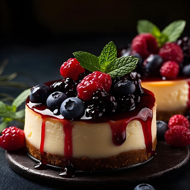 Free download cheese cake dessert icing sugar free picture to be edited with GIMP free online image editor