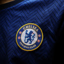 Chelsea Football Club Patch on a Blue Jersey Shirt  screen for extension Chrome web store in OffiDocs Chromium