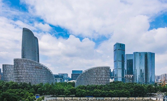 Unduh gratis Pusat Keuangan Chengdu Tianfu - foto atau gambar gratis untuk diedit dengan editor gambar online GIMP