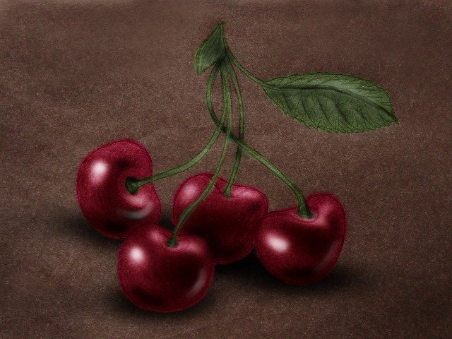 Bezpłatne pobieranie bezpłatnej ilustracji Cherry Vitamins Nutrition do edycji za pomocą internetowego edytora obrazów GIMP