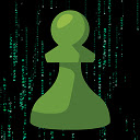 Chess Digital Rain  screen for extension Chrome web store in OffiDocs Chromium