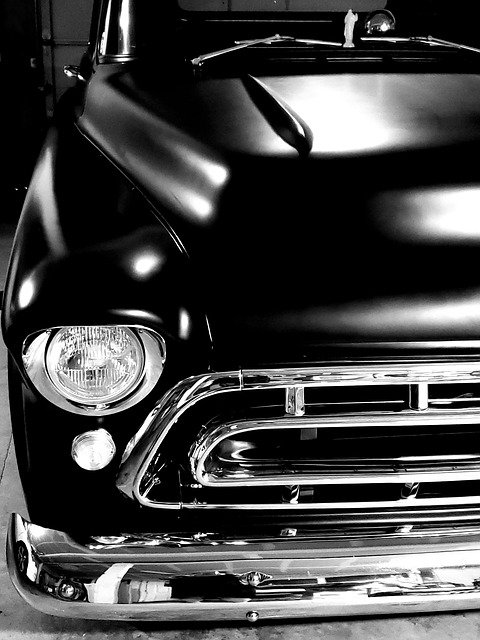دانلود رایگان Chevy Truck 1957 - عکس یا تصویر رایگان قابل ویرایش با ویرایشگر تصویر آنلاین GIMP
