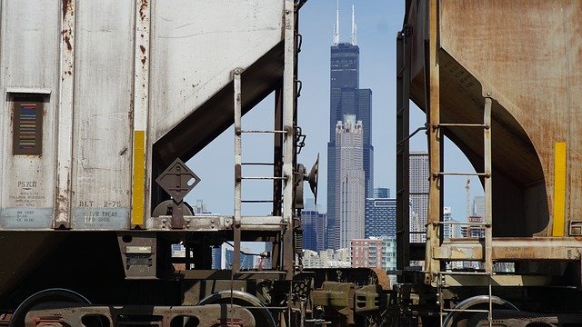 Free download Chicago Skyline Cityscape -  free photo or picture to be edited with GIMP online image editor