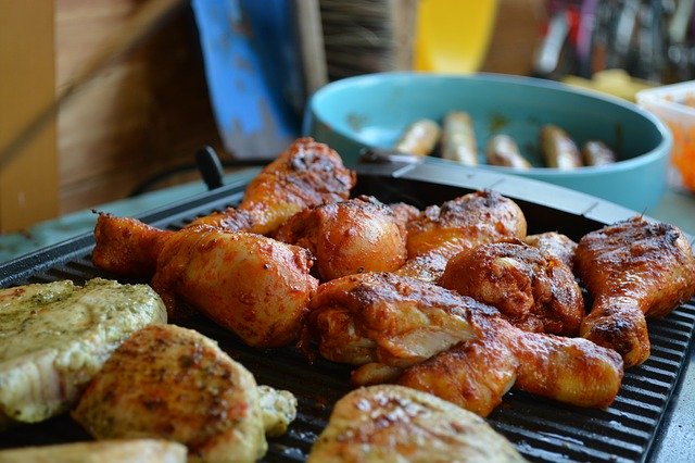 Free download Chicken Barbecue Grill -  free photo or picture to be edited with GIMP online image editor