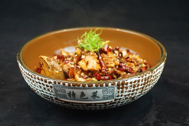 Free picture Chicken Red Pepper Chinese -  to be edited by GIMP free image editor by OffiDocs