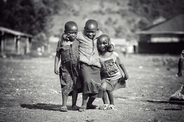 Free download child african bl smile young town free picture to be edited with GIMP free online image editor