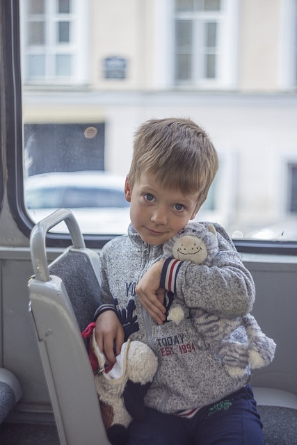 Free graphic child bus tram stuffed toy to be edited by GIMP free image editor by OffiDocs