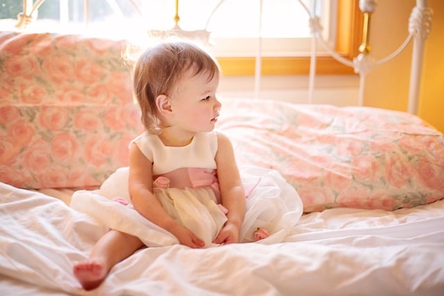 Free download child girl baby toddler bed free picture to be edited with GIMP free online image editor