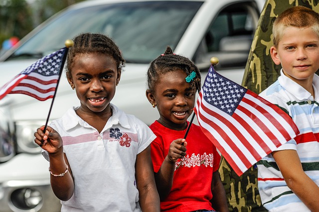Free download children fourth of july free picture to be edited with GIMP free online image editor