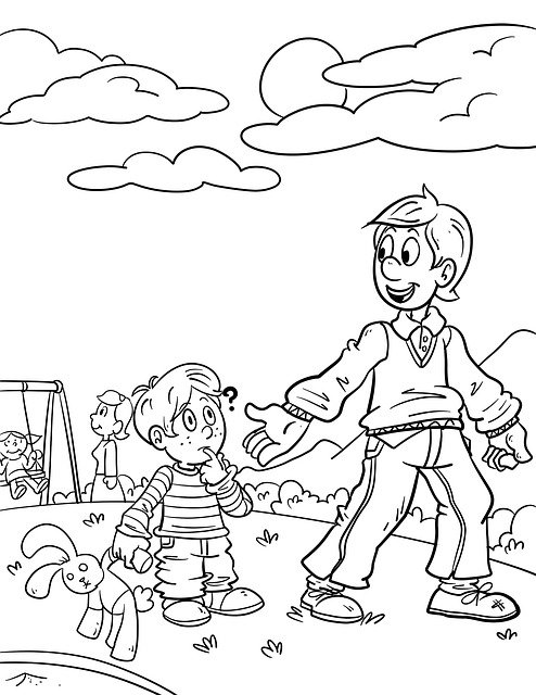 Free download Children Prevention Drawing -  free illustration to be edited with GIMP free online image editor