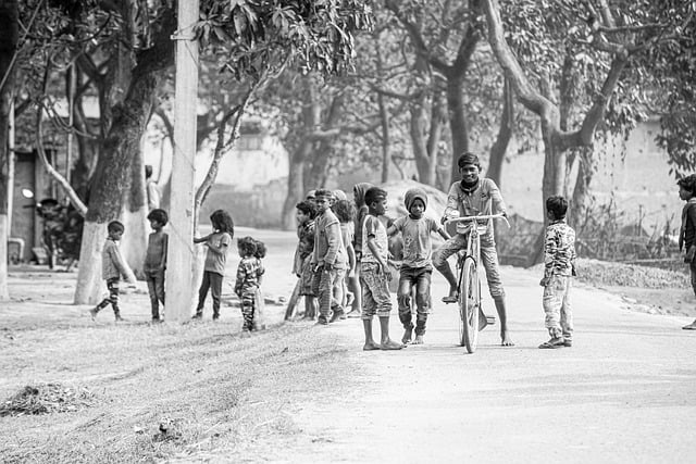 Free download children village countryside bihar free picture to be edited with GIMP free online image editor