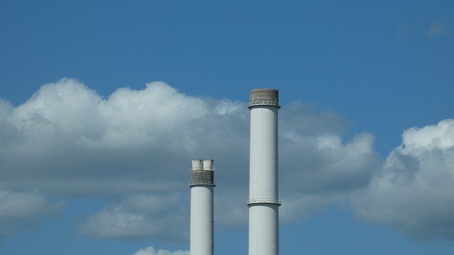 무료 다운로드 굴뚝 산업 공장 전원 - 무료 사진 또는 김프 온라인 이미지 편집기로 편집할 사진