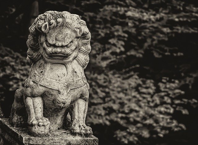 Free download China Lion Sepia -  free photo or picture to be edited with GIMP online image editor