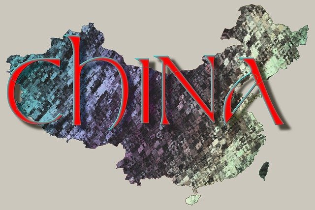 Free download China Map Geography -  free illustration to be edited with GIMP free online image editor