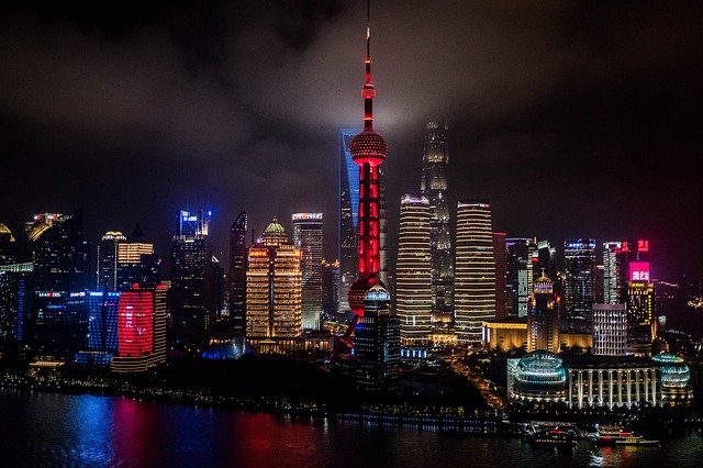 免费下载中国上海中心大厦 - 使用 GIMP 在线图像编辑器编辑的免费照片或图片