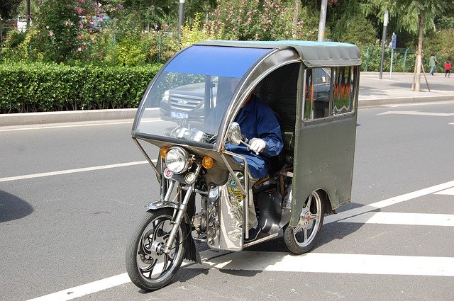 Téléchargement gratuit de China Transport Tuktuk - photo ou image gratuite à éditer avec l'éditeur d'images en ligne GIMP