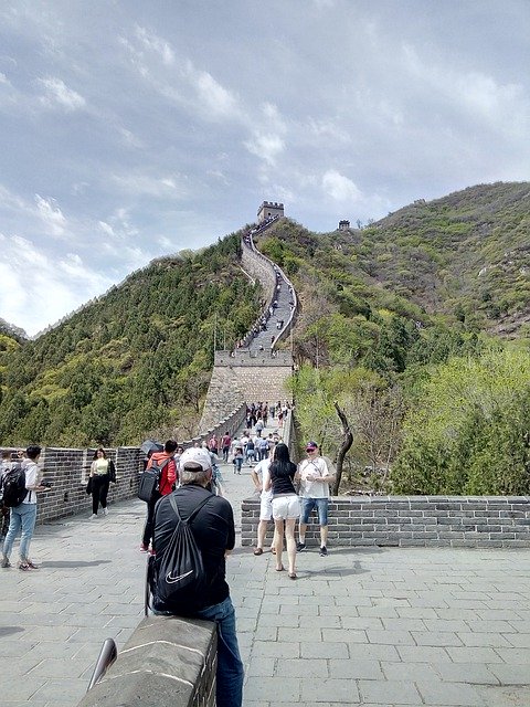 Free download China Wall Landscape -  free photo or picture to be edited with GIMP online image editor