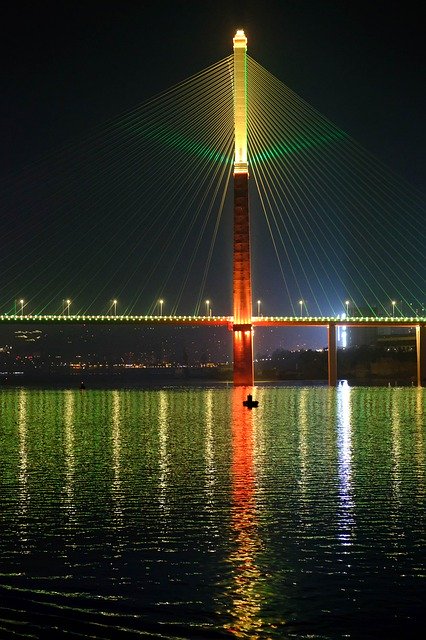 Free picture China Yangtze Bridge -  to be edited by GIMP free image editor by OffiDocs
