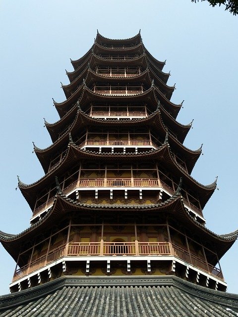 Gratis download Chinese torenarchitectuur - gratis foto of afbeelding om te bewerken met GIMP online afbeeldingseditor